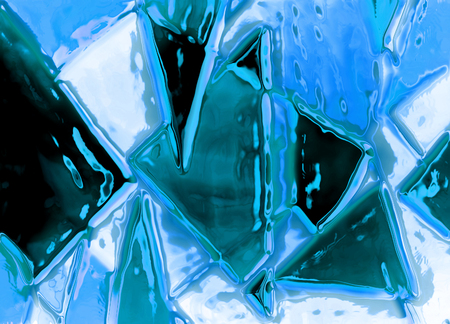 abstract ice background generated by the computerの写真素材