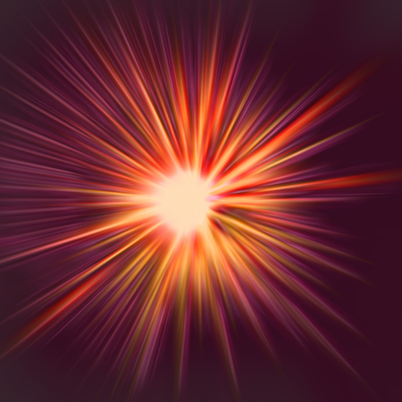 abstract explosion backround generated by the computerの写真素材