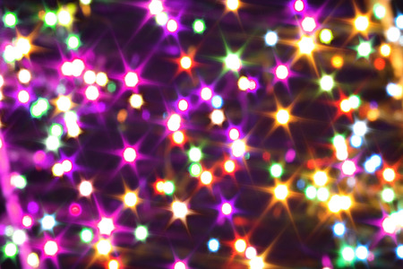 christmas abstract background from the xmas lights