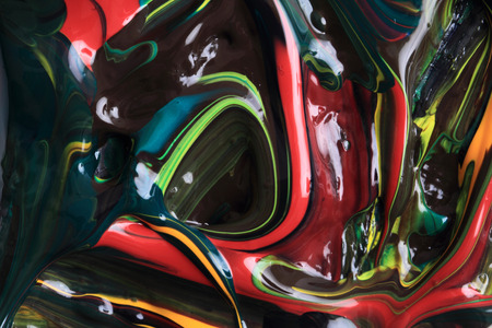 color paint palette texture as abstract backgroundの写真素材