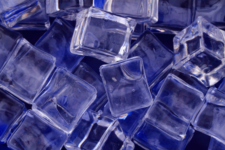 ice cubes texture as nice cold backgroundの写真素材