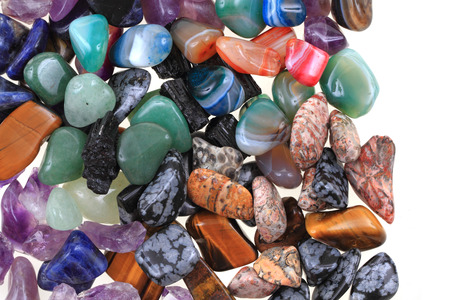 color natural mineral gems as nice background