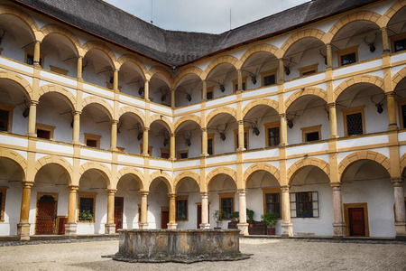 velke losiny castle as very nice czech historical building