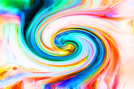 color twirl texture generated by the computer の写真素材