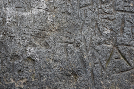 damaged concrete texture as nice gray backgroundの写真素材