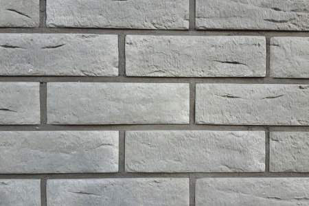 modern gray brick wall texture as nice background
