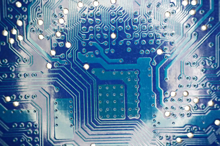 blue microchip texture as very nice technology background