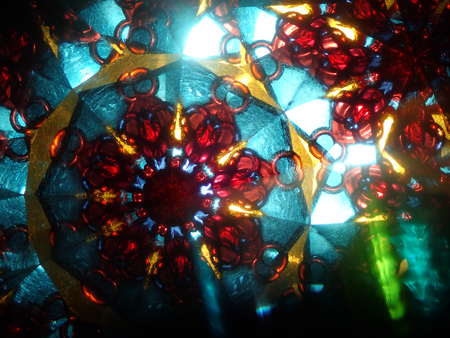 color kaleidoscop texture as very nice backgroundの写真素材