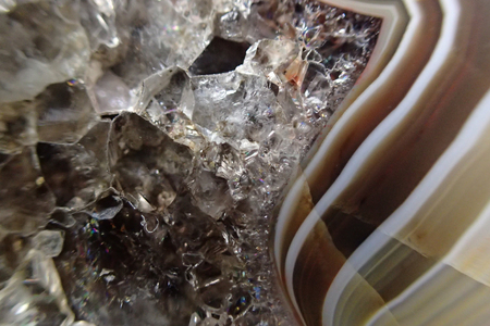 texture of agate mineral as very nice background の写真素材