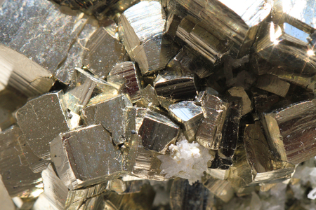 pyrites quartz cubes texture as nice background
