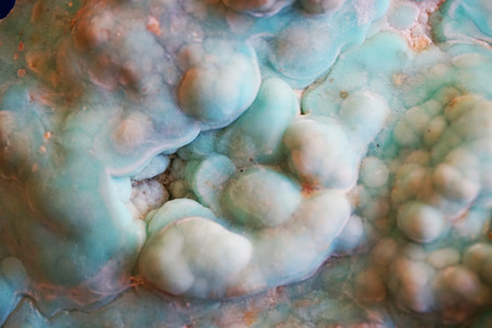 blue aragonite mineral texture as nice natural background