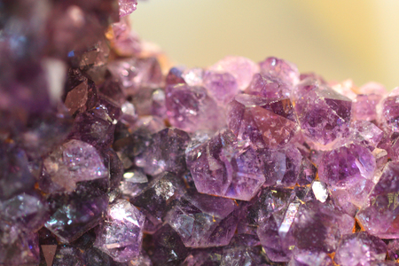 amethyst natural mineral texture as very nice backgroundの写真素材