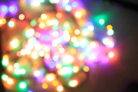 color christmas lights texture as very nice background