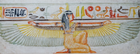 old egyptian hieroglyphics as very nice history background
