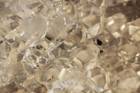 white rock-crystal texture as very nice mineral backgroundの写真素材