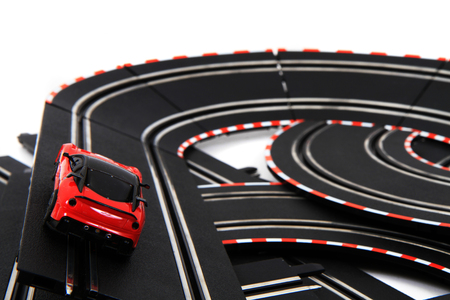track race toy as very nice transportation background