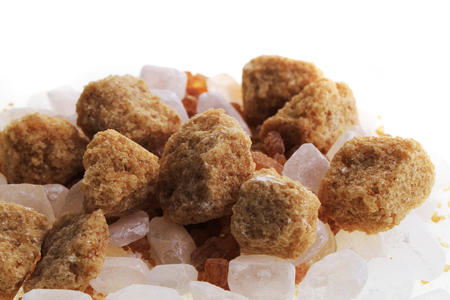 brown and white sugar texture as very nice backgroundの写真素材