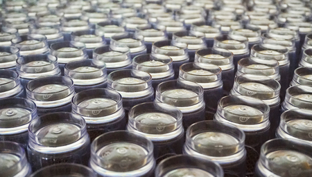 empty glasses texture as very nice restaurant backgroundの写真素材