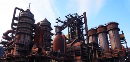 Vitkovice steel industrial buildings from Ostrava Czech republic