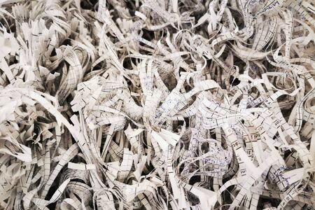 shredding paper texture as very nice backgroundの写真素材