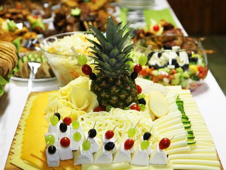 cheese collection texture as very nice food backgroundの写真素材