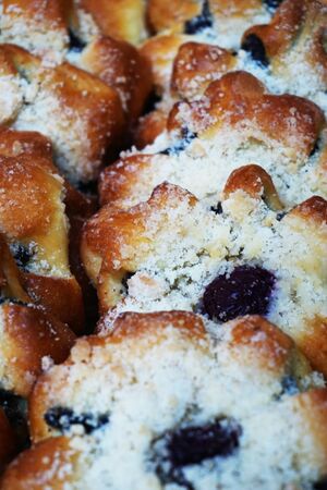 small poppy seeds czech desserts as nice background