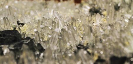 white crystal mineral texture as nice background
