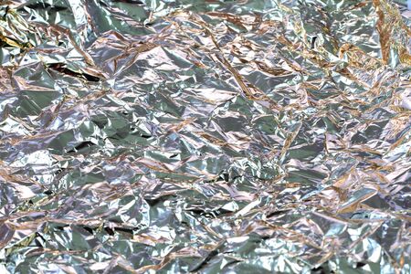 silver tinfoil texture as very nice background