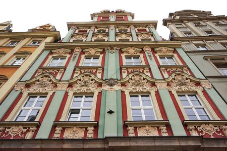 Market Square in Wroclaw in Poland as beauty placeの写真素材