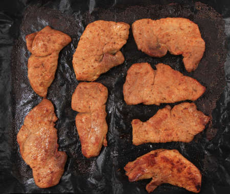baked pork meat as great gourmet food