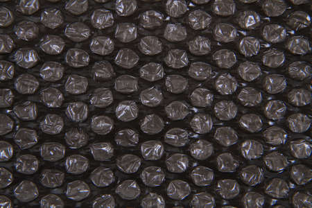 black bubble wrap texture as very nice backgroundの写真素材
