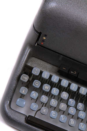 details of old typing machine as nice background