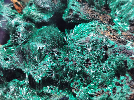 malachite mineral texture as very nice natural background