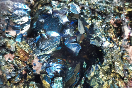 natural hematite mineral texture as nice background