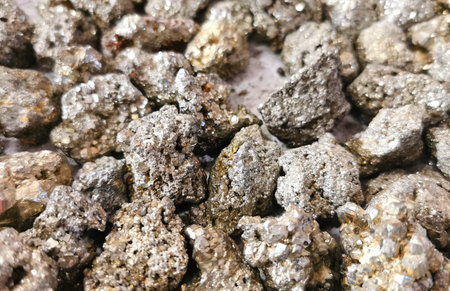 pyrite crystal texture as very nice background