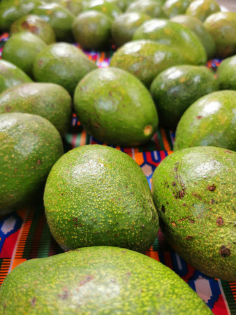fresh avocado texture as very nice food background
