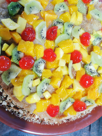 Egyptian delicious desserts as nice gourmet backgroundの写真素材