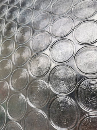 abstract circle glass texture as nice backgroundの写真素材