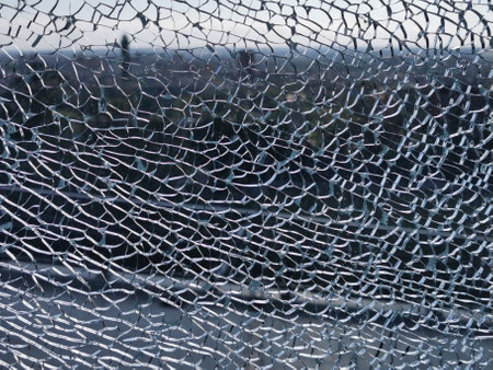 damaged glass texture as very easy background