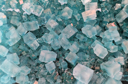 halite salt mineral texture as nice natural backgroundの写真素材