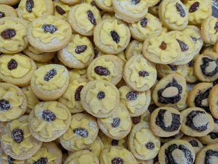 Czech wedding cakes as very nice food backgroundの写真素材