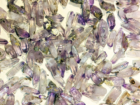 amethyst mineral texture as very nice backgroundの写真素材