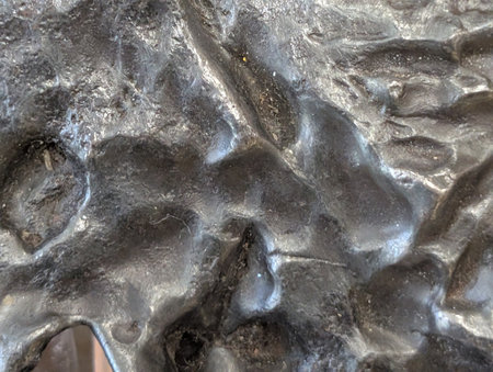 metal meteorite texture as very nice natural backgroundの写真素材