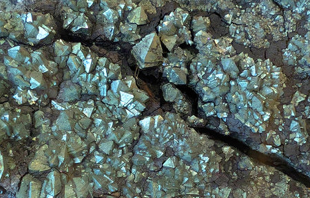 marcasite mineral texture as very nice natural backgroundの写真素材
