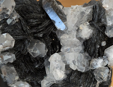 black hematite mineral as nice natural backgroundの写真素材