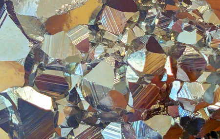pyrite mineral texture as very nice natural backgroundの写真素材