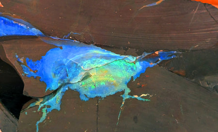 opal mineral stone texture as nice natural backgroundの写真素材