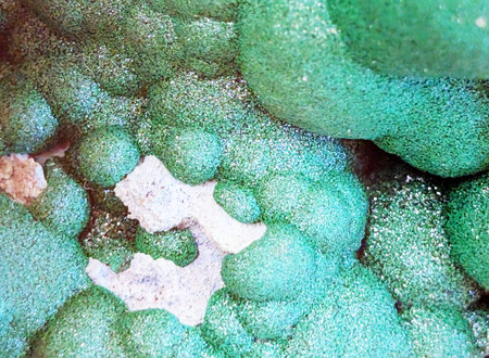 malachite mineral texture as nice natural backgroundの写真素材