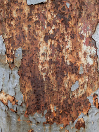 corroded old metal texture as easy backgroundの写真素材