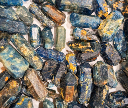 apatite mineral texture as very nice backgroundの写真素材